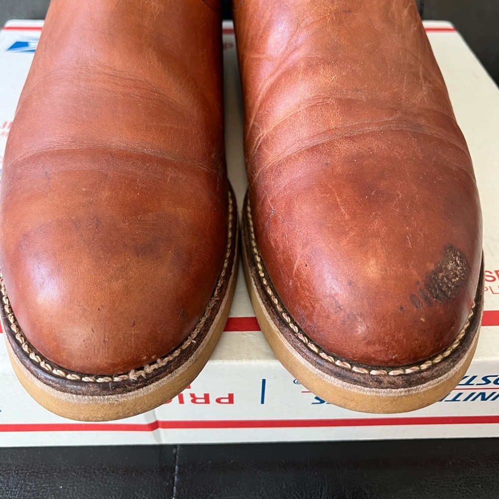 Vintage 1990s Red Wing 1117 Pecos Soft Toe Boots 12D‎ - Picture 3 of 9